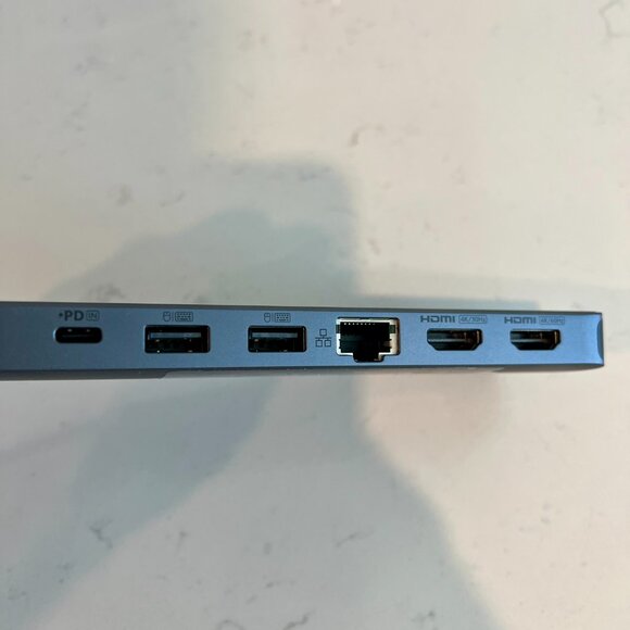 Anker 14-in-1 USB C Hub Laptop Docking Station Triple Display 4K HDMI 1080P VGA - Picture 8 of 14